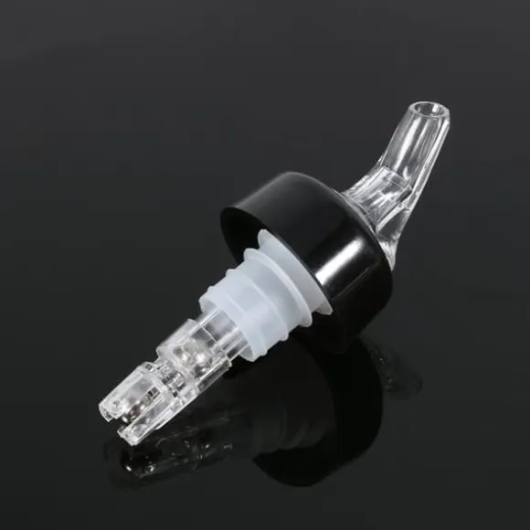 35ml Praktisk Plast Sprit Sprit Hällare Flöde Vinflaska Häll Pip Stoppar Transparent