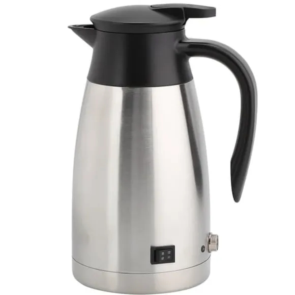 1000ml 12V 24V Universal Bil Vattenkokare Elvärmare Vattenkokare Bärbar Varmvattenberedare