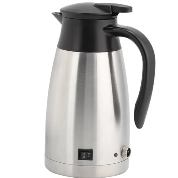 1000ml 12V 24V Universal Bil Vattenkokare Elvärmare Vattenkokare Bärbar Varmvattenberedare