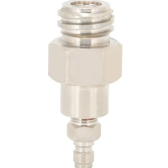 8mm CO2-tankadapter med utvändig gänga TR21-4 snabbkoppling för Soda Club