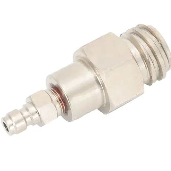 8mm CO2-tankadapter med utvändig gänga TR21-4 snabbkoppling för Soda Club