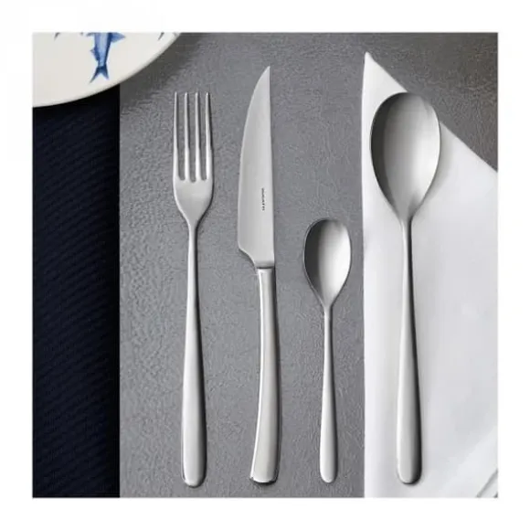 Ménagère - PRELUDIO - 24 Delar - Rostfritt stål 18/10 - Modern design - Diskmaskinssäker
