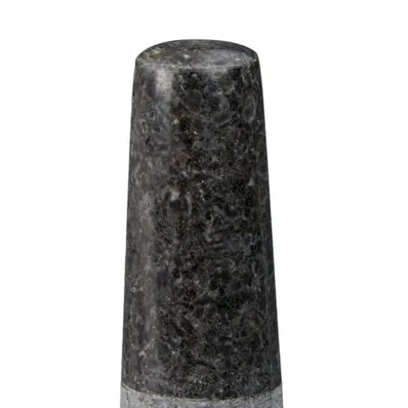 Mortel och stöt, Granit, 6x8,5 cm, Grå