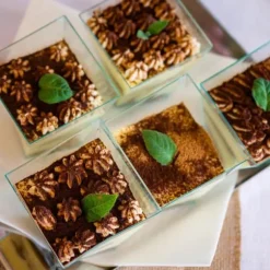 Muggar för desserter, snacks 120 ml 6 st.