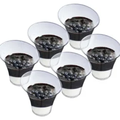 Muggar för desserter, snacks 180 ml 6 st.