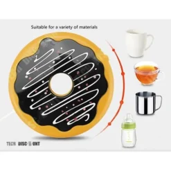 Muggvärmare - TD® - Donut - USB-elektrisk - Vintage design - Värmeplatta