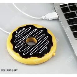 Muggvärmare - TD® - Donut - USB-elektrisk - Vintage design - Värmeplatta