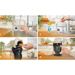 Multidryckesmaskin - BOSCH - TASSIMO - T11 Stil vanilj - 1400 W