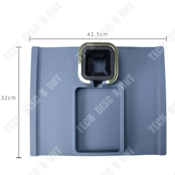 Multifunktionella underlägg - TD® - Silikon - 42,5x32 cm - Ram i guldmetall - Värmebeständig