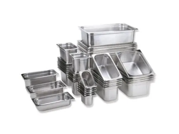 Multi Kantine 1/6 GN 1 ltr 17.5x16x6.5 cm Rustfrit stål,6 stk/pk