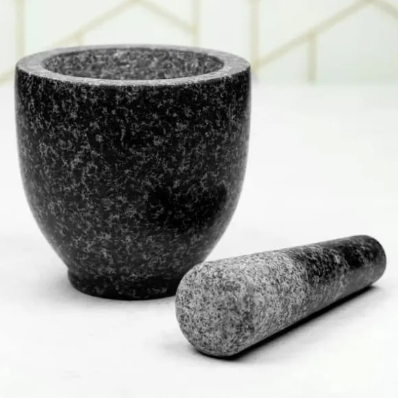 Murbruk med granitbeläggning 12x12cm KINGHOFF KH-1680