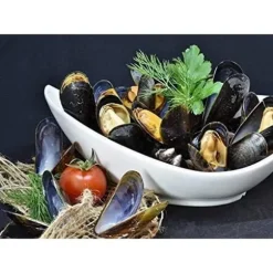 Musselgryta - MENASTYL - 3645567 - Emaljerat stål - Svart - 18 cm - 2,7 liter - Lämplig för alla spishällar inklusive induktion