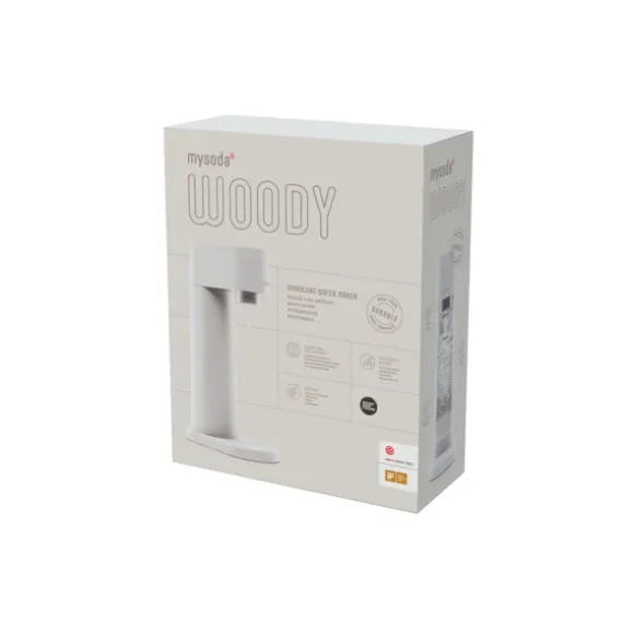 Mysoda Woody Kolsyremaskin, Vit