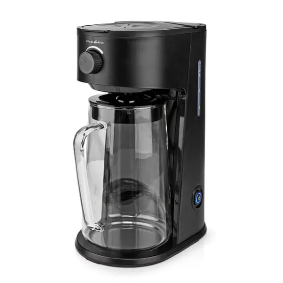 Nedis KAICM200FBK Iskaffe- och tebryggare Filterkaffe 2,5 L 6 Koppar Svart