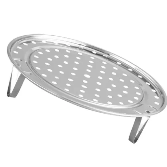 Ångställ med avtagbart ben Ångställ i rostfritt stål Brödställ Köksredskap 22cm