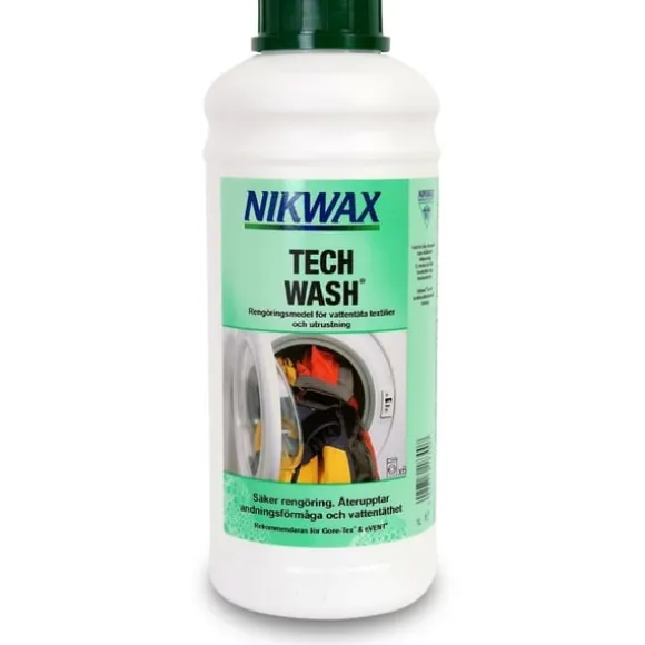 NIKWAX TECH WASH 1 liter, impregnering GORE-TEX, tvättmedel skalplagg