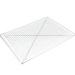 Nonstick rostfritt stål bakning kaka bröd kakor kylgaller köksredskap 46x33x2.8cm