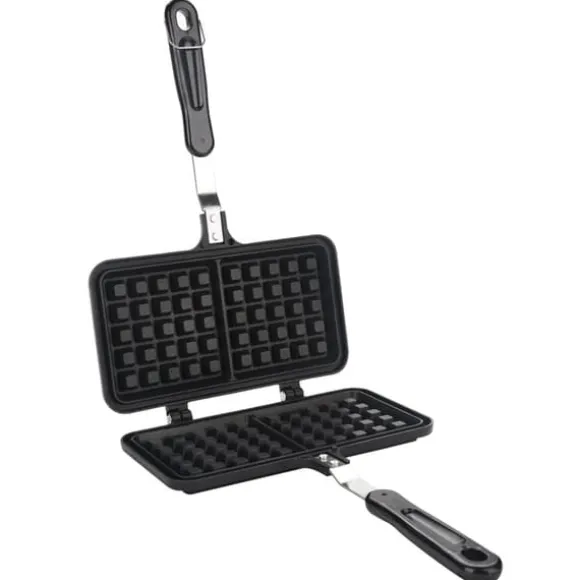 Non-Stick Våffelmaskin med dubbla huvuden för hushållskök