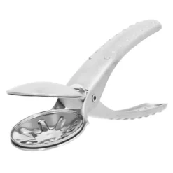 Nötknäppare i rostfritt stål kastanjklämma Metall multifunktionell nötöppnartång för kökssilver
