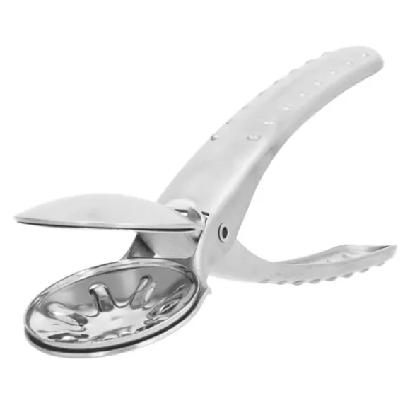 Nötknäppare i rostfritt stål kastanjklämma Metall multifunktionell nötöppnartång för kökssilver
