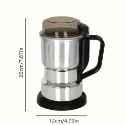 OBOSOE Elektrisk Multifunktionell Kvarn / Kaffekvarn med 4-Bladig Stålkniv – Mal Kaffebönor, Kryddor & Ingredienser