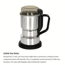 OBOSOE Elektrisk Multifunktionell Kvarn / Kaffekvarn med 4-Bladig Stålkniv – Mal Kaffebönor, Kryddor & Ingredienser