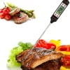OBOSOE Hushållstermometer Digital LCD Matlagningstermometer Injektionsgrilltermometer för stekning, matlagning, grill/grill, bakning