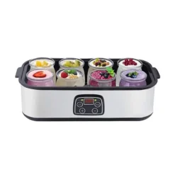 OBOSOE Probiotisk Yoghurt – Yoghurtmaskin med justerbar temperatur och tid, skapa miljarder av levande probiotika för tarmhälsa
