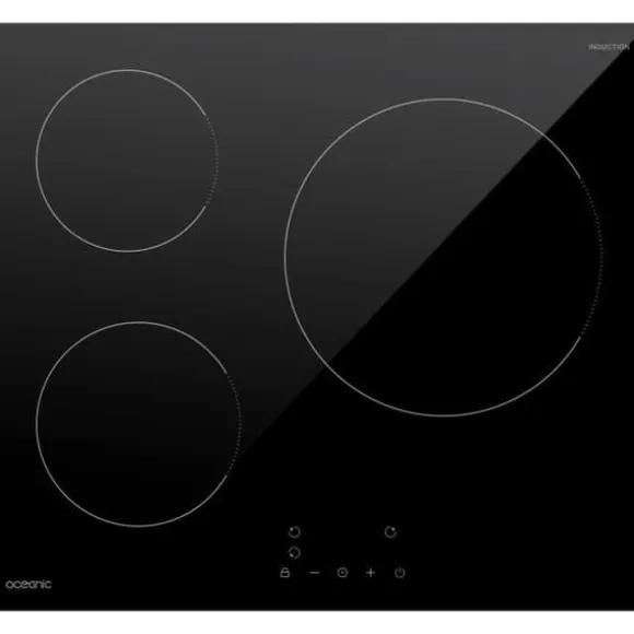 OCEANIC induktionshäll med 3 brännare W60 x D52 cm OCEATI3Z7B