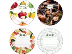 Okko Lids for jars to82 kesko mix packed 10pc