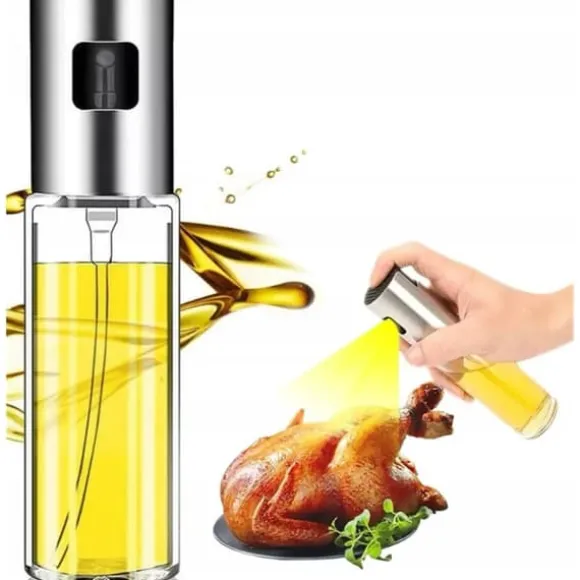 OLJESPRAYFLASKA 100 ML FÖR OLJEVINÄGER MED GLASSPRAY