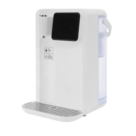 Omedelbar Varmvatten Dispenser, 3L Kapacitet, Justerbar Temperatur, LED-display,220V, VIT