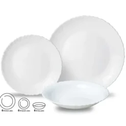 OPAL MIDDAGSSET FÖR 6 PERSONER 18 DEL KINGHOFF KH-1875