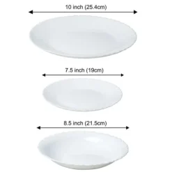 OPAL MIDDAGSSET FÖR 6 PERSONER 18 DEL KINGHOFF KH-1875