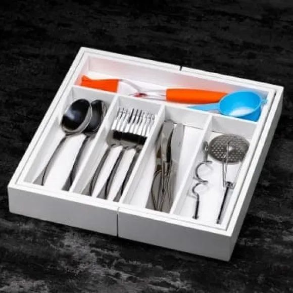 Organiseringsinsats för besticklåda, utdragbar 52/31x31cm KINGHOFF KH-1746