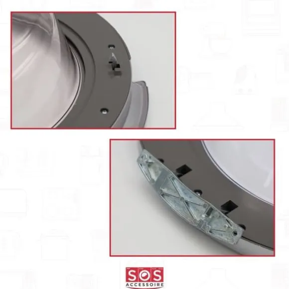 Original komplett glasventil (334629-59377) - Tvättmaskin - SIEMENS, BOSCH, CONSTRUCTA, GAGGENAU (58140)