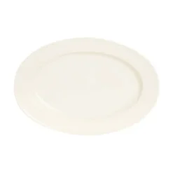 Oval serveringsfat Crema 290x200 mm (6 st)
