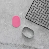 Oval Utstickare | Aluminium
