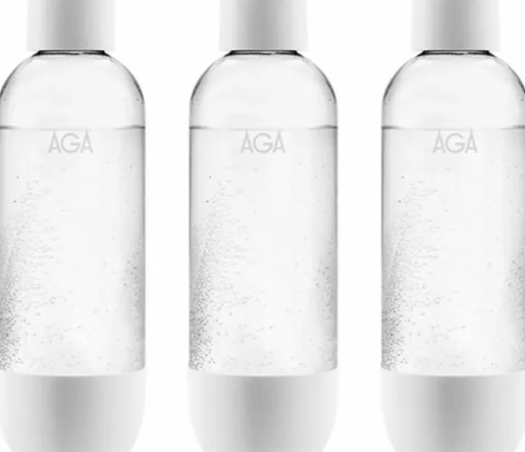 3-pack AGA AQVIA PET-flaska, 1L (Vit)