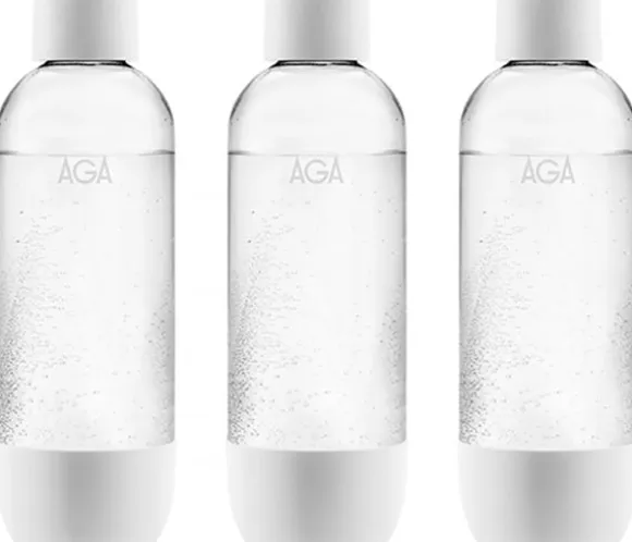 3-pack AGA AQVIA PET-flaska, 1L (Vit)