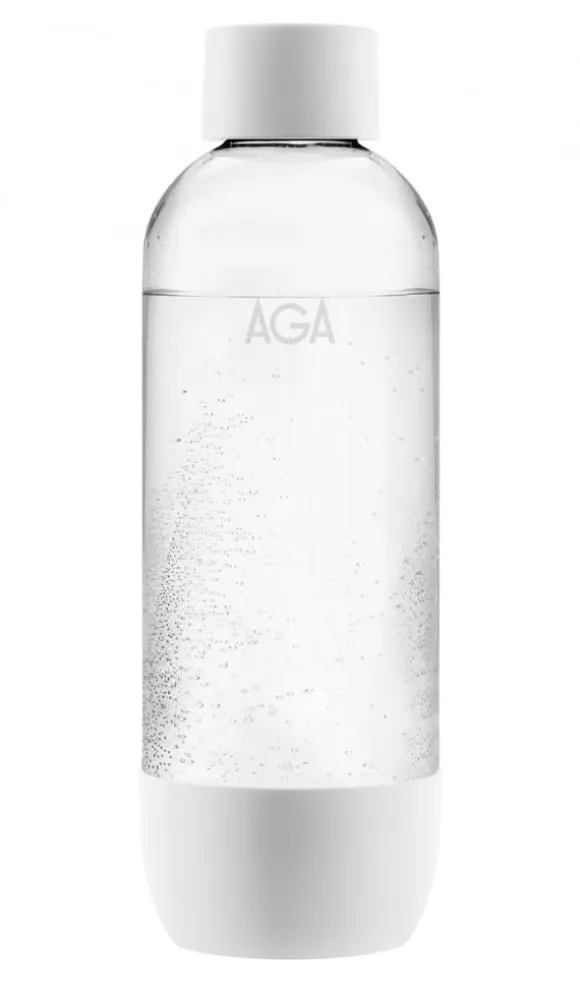 4-pack AGA AQVIA PET-flaska, 1L (Vit)
