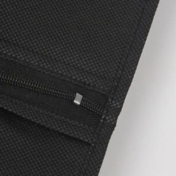 2-pack klädförvaringspåsar med genomskinligt fönster, non-woven tyg, 120x60 cm