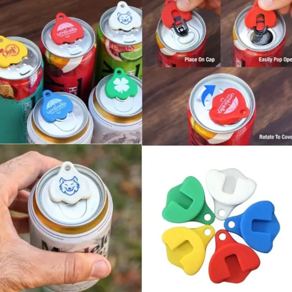 5-pack Multifunktionell burk- och flasköppnare - Dryck- och förseglingsborttagare