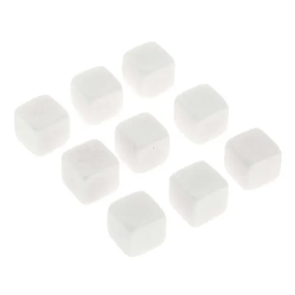 9-pack Naturliga Whiskystenar – Isbitar av Sten Vit