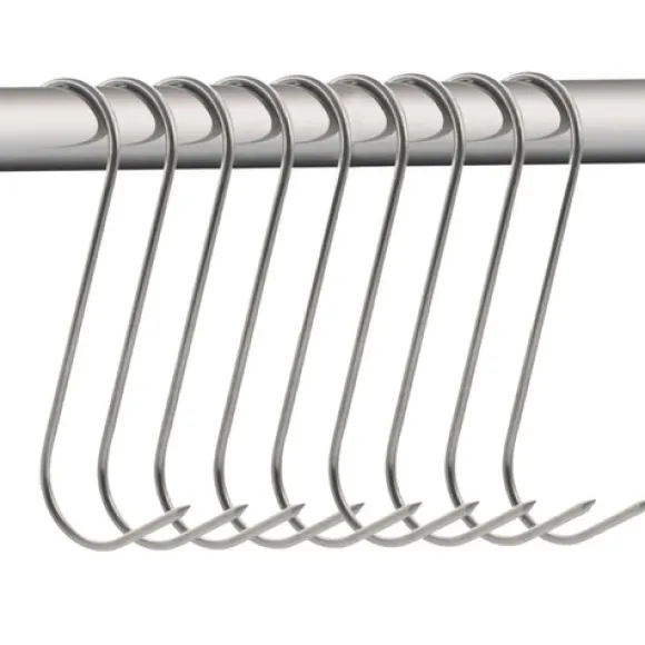 15-Pack - Rökkrokar / Köttkrokar (15 cm)