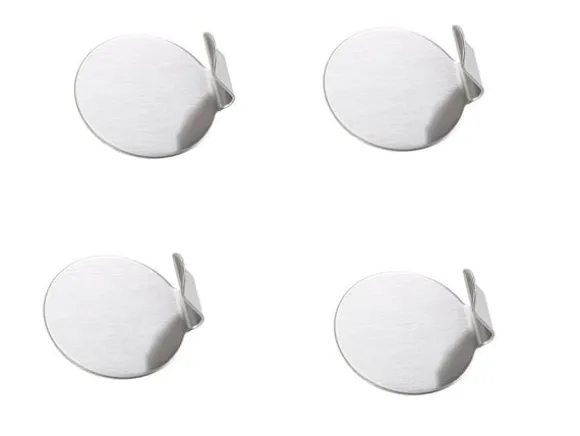 4-Pack - Självhäftahnde Krokar - Stål