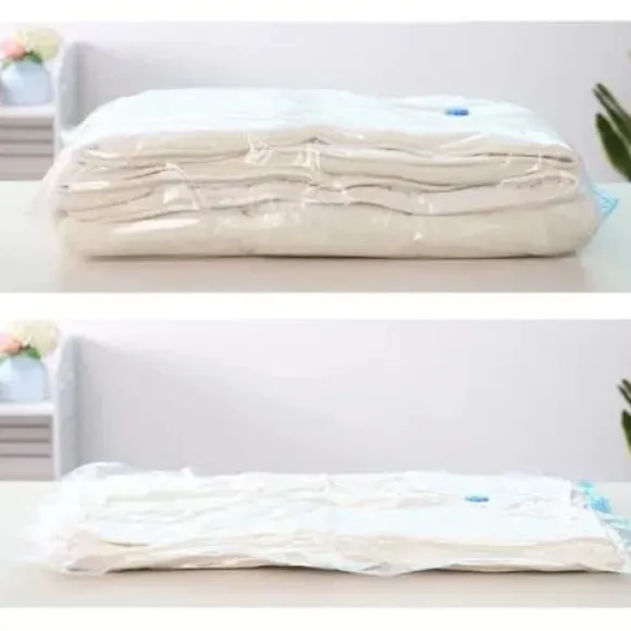 10-Pack Vakuumpåsar för Förvaring – 4 Olika Storlekar