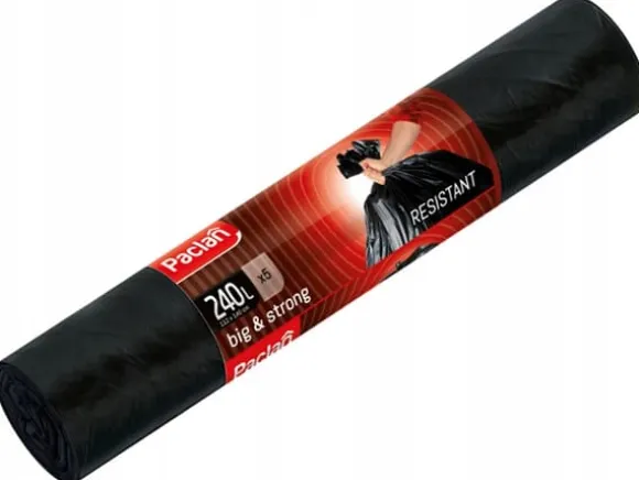 Paclan Big&Strong sopsäckar 240l 5 st. 134751