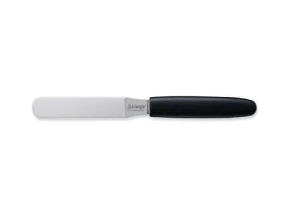 Paletkniv Triangle 9 cm med Knæk Rustfri stål/Plastik Sort,1 stk