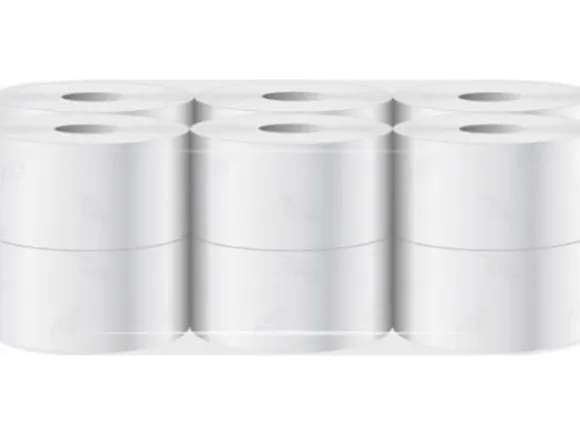 PAPPER/HANDDUK 100% CELLULOSA, 80M/9CM OP. 12ST (1 OP)